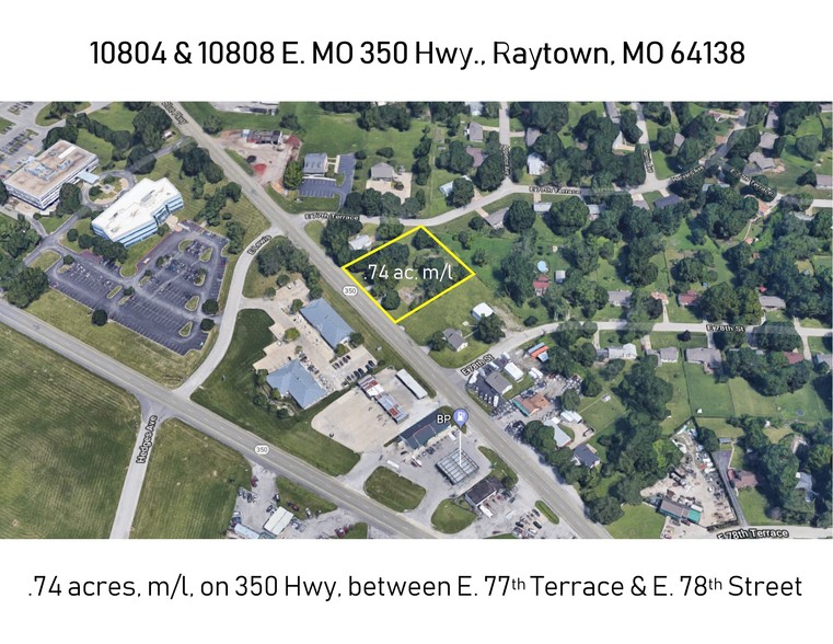 10808 E Missouri 350 Hwy, Raytown, MO for sale - Aerial - Image 1 of 1