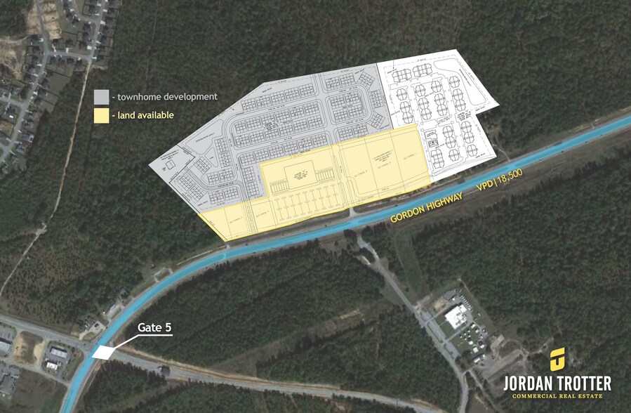 2933 Gordon Highway, Grovetown 30905 Land for Sale