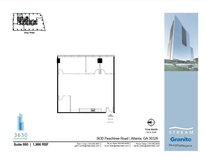 3630 Peachtree Rd NE, Atlanta, GA to rent Floor Plan- Image 1 of 1
