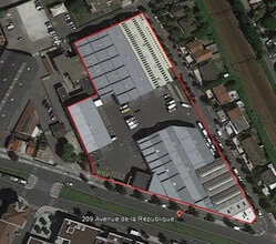 209-217 Avenue De La République, Épinay-sur-Seine, SSD - Aerial  map view - Image1