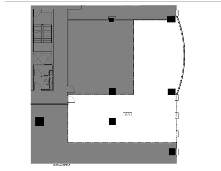 1800 Av McGill College, Montréal, QC to rent Floor Plan- Image 1 of 1