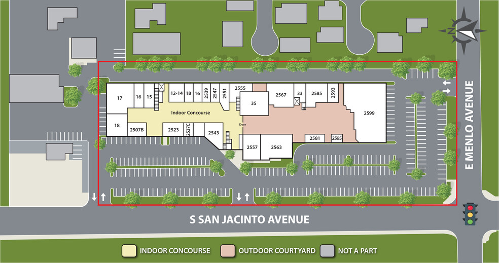 2500-2599 S San Jacinto Ave, San Jacinto, CA for sale - Site Plan - Image 1 of 1