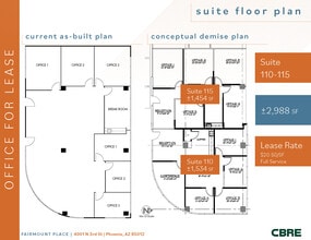 4001 N 3rd St, Phoenix, AZ to rent Floor Plan- Image 1 of 1