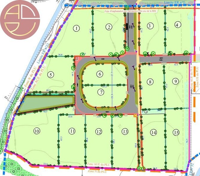 Land in Cugnaux for sale - Site Plan - Image 2 of 3