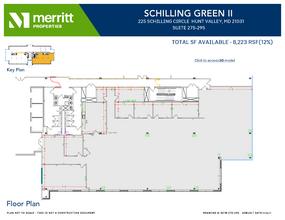 215 Schilling Cir, Hunt Valley, MD for rent Floor Plan- Image 1 of 2