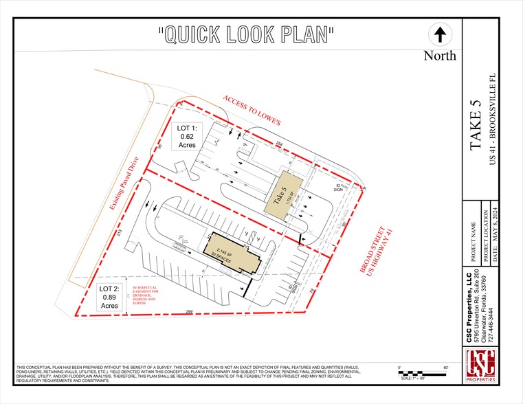 7117 Broad St, Brooksville, FL for rent - Site Plan - Image 3 of 3