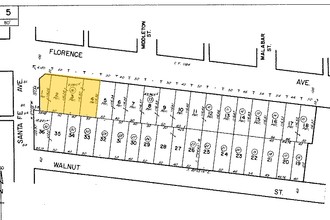 2402-2414 E Florence Ave, Huntington Park, CA for sale Plat Map- Image 1 of 1