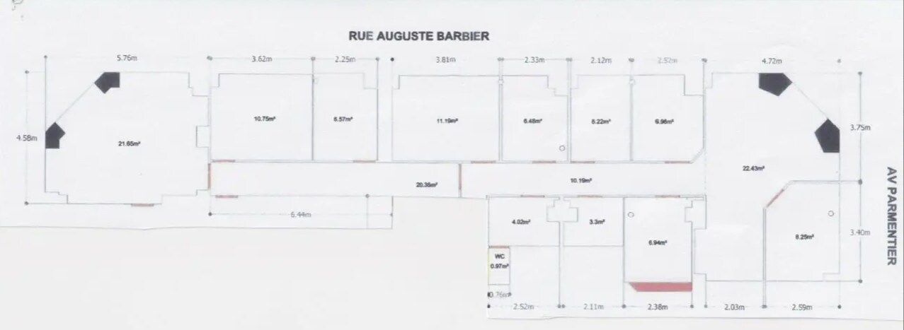 Retail in Paris to rent Interior Photo- Image 1 of 1