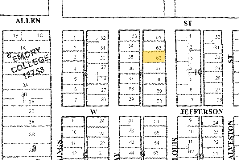 1710 St. Louis Ave, Fort Worth, TX for sale - Plat Map - Image 2 of 2