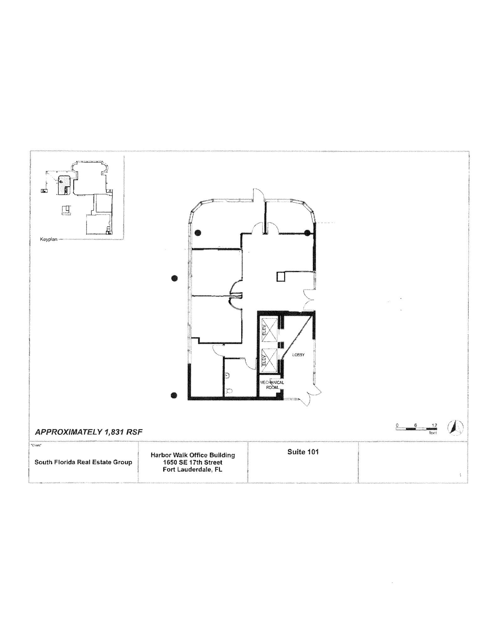 1650 SE 17th St, Fort Lauderdale, FL to rent Site Plan- Image 1 of 1