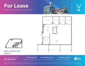 3030 Nowitzki Way, Dallas, TX for rent Floor Plan- Image 1 of 16