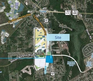 More details for SWQ US 17 And William Burgess Blvd, Yulee, FL - Land for Sale