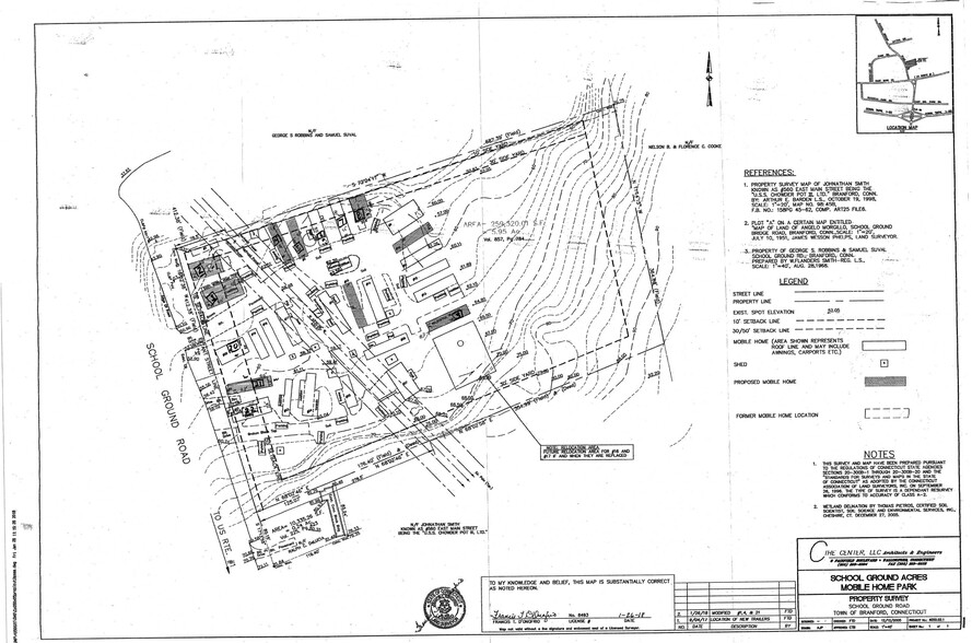 THREE Connecticut Mobile Home Parks portfolio of 3 properties for sale on LoopNet.co.uk - Site Plan - Image 1 of 3