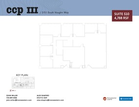 3131 S Vaughn Way, Aurora, CO for rent Site Plan- Image 2 of 2