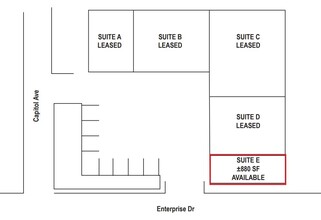 6101 Enterprise Dr, Diamond Springs, CA for rent Floor Plan- Image 1 of 1