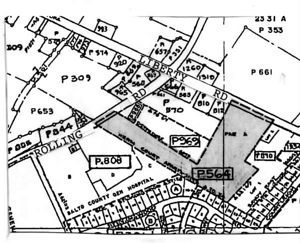 8511-8521 Liberty Rd, Randallstown, MD for rent - Plat Map - Image 2 of 12