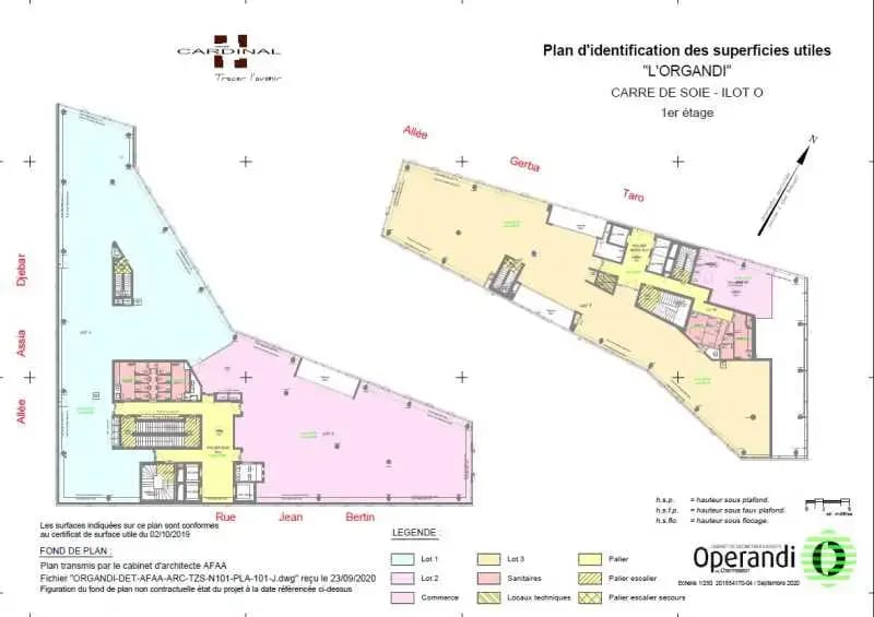 1 Esplanade Miriam Makeba, Villeurbanne to rent Floor Plan- Image 1 of 8