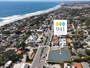 941 Camino del Mar, Del Mar, CA - aerial  map view