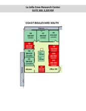 505 Coast Blvd S, La Jolla, CA to rent Site Plan- Image 1 of 1