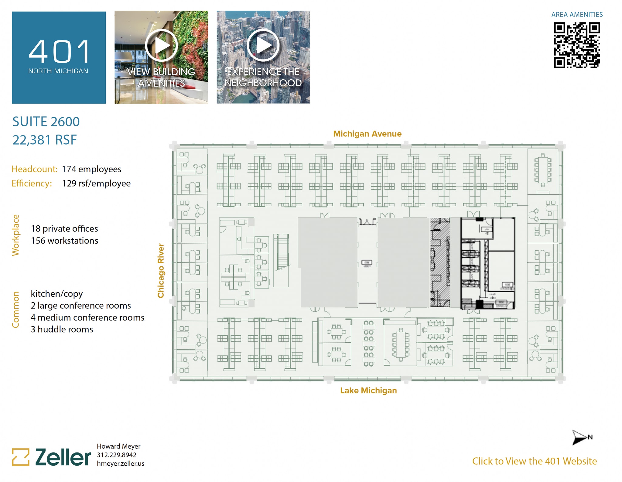 401 N Michigan Ave, Chicago, IL to rent Floor Plan- Image 1 of 3