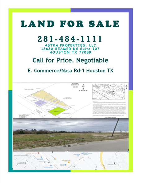 E Commerce & Nasa Pkwy, Webster, TX for sale - Building Photo - Image 1 of 4