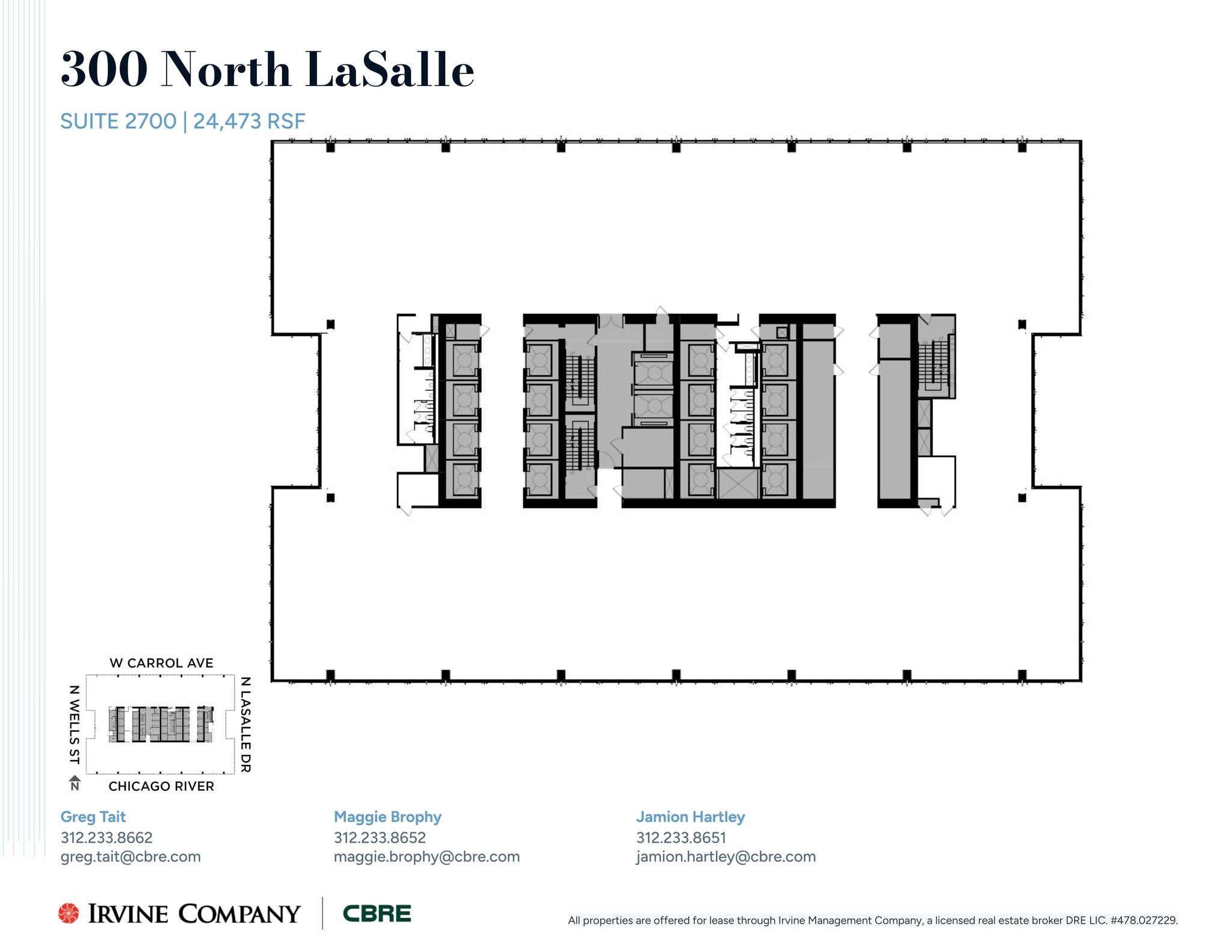 300 N LaSalle St, Chicago, IL to rent Site Plan- Image 1 of 2