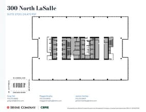 300 N LaSalle St, Chicago, IL to rent Site Plan- Image 1 of 2