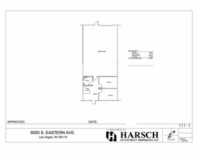 6000 S Eastern Ave, Las Vegas, NV for rent Site Plan- Image 1 of 9