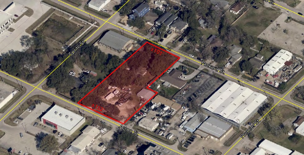 14135 Packard St, Houston, TX for sale - Aerial - Image 3 of 3