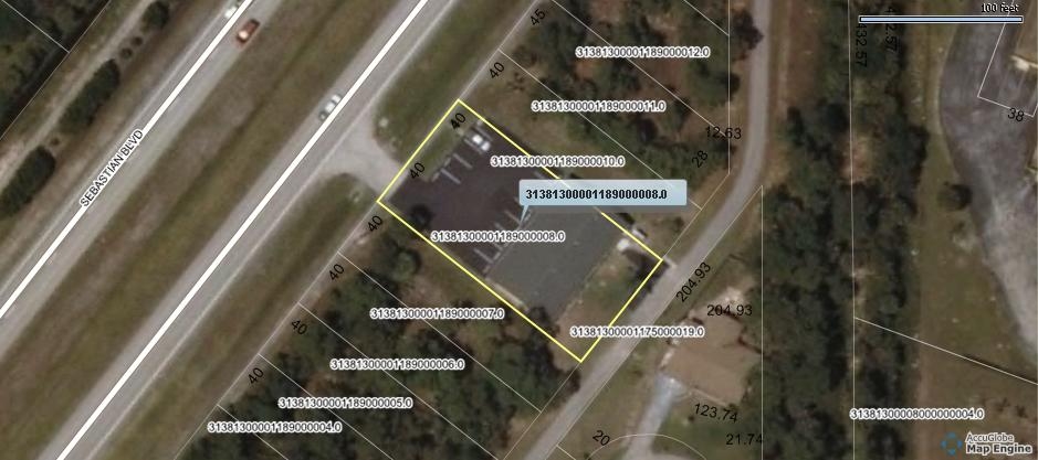 741 Sebastian Blvd, Sebastian, FL for sale - Plat Map - Image 1 of 1