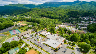 470 Center St, Bryson City, NC - aerial  map view