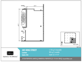 285 King St, London, ON for rent Floor Plan- Image 1 of 1