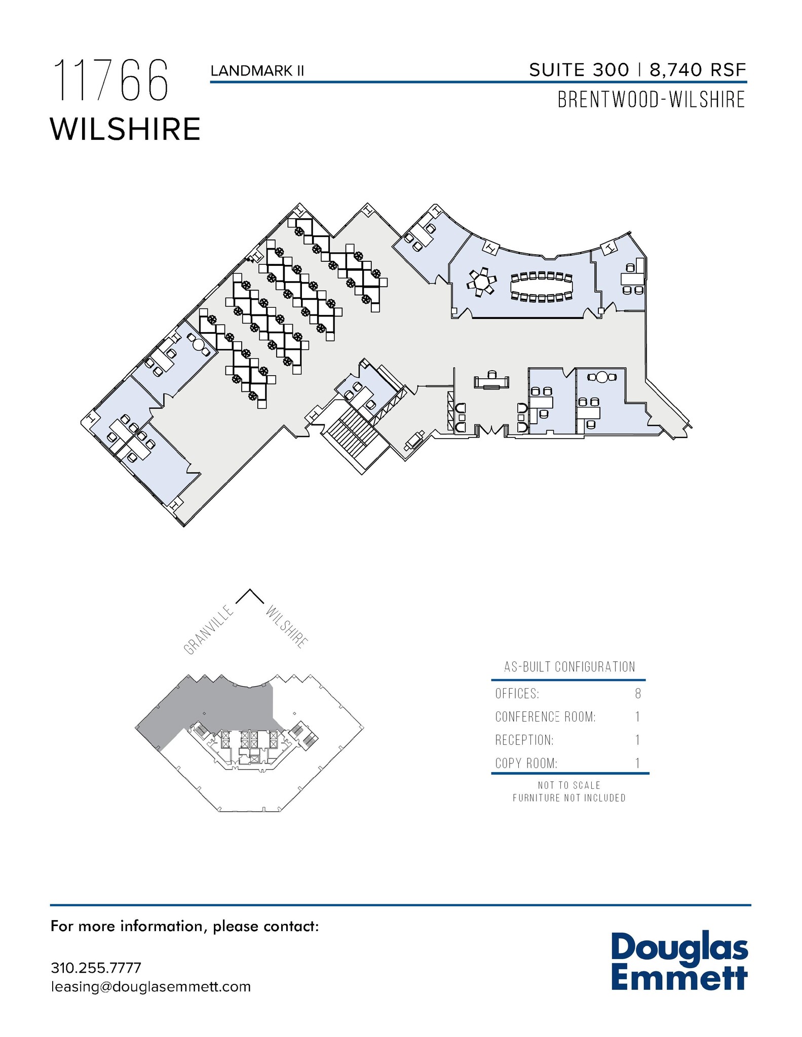 11766 Wilshire Blvd, Los Angeles, CA to rent Floor Plan- Image 1 of 1