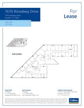 7670 Woodway Dr, Houston, TX for rent Floor Plan- Image 1 of 1