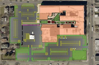 1155 N Clinton Ave, Rochester, NY - aerial  map view