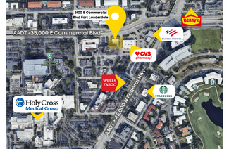 More details for 2100 E Commercial Blvd, Fort Lauderdale, FL - Office/Retail for Rent