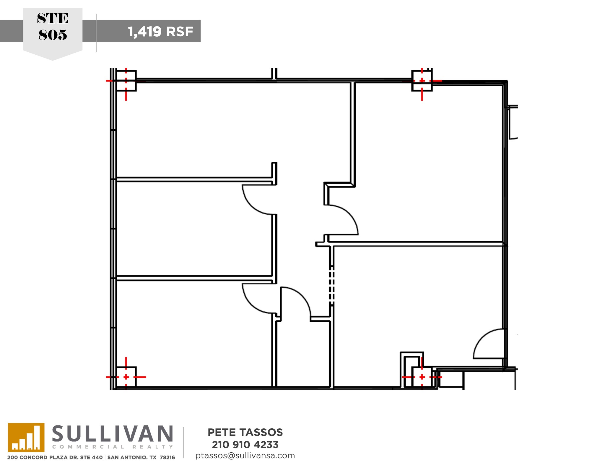 1250 NE Loop 410, San Antonio, TX for rent Site Plan- Image 1 of 1