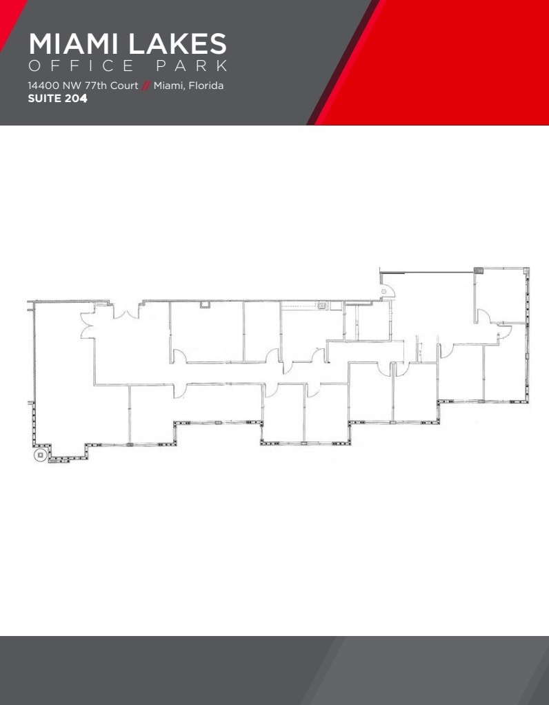 14400 NW 77th Ct, Miami Lakes, FL to rent Floor Plan- Image 1 of 1