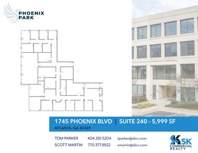 1800 Phoenix Blvd, Atlanta, GA to rent Site Plan- Image 1 of 1