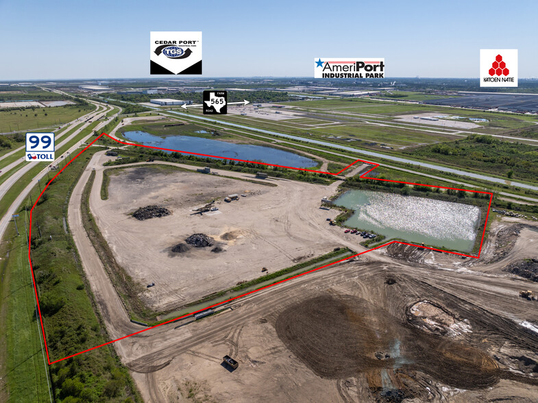 NWC FM 565 & SH 99, Baytown, TX for sale - Aerial - Image 1 of 4