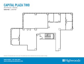 301 E Pine St, Orlando, FL for rent Site Plan- Image 1 of 1