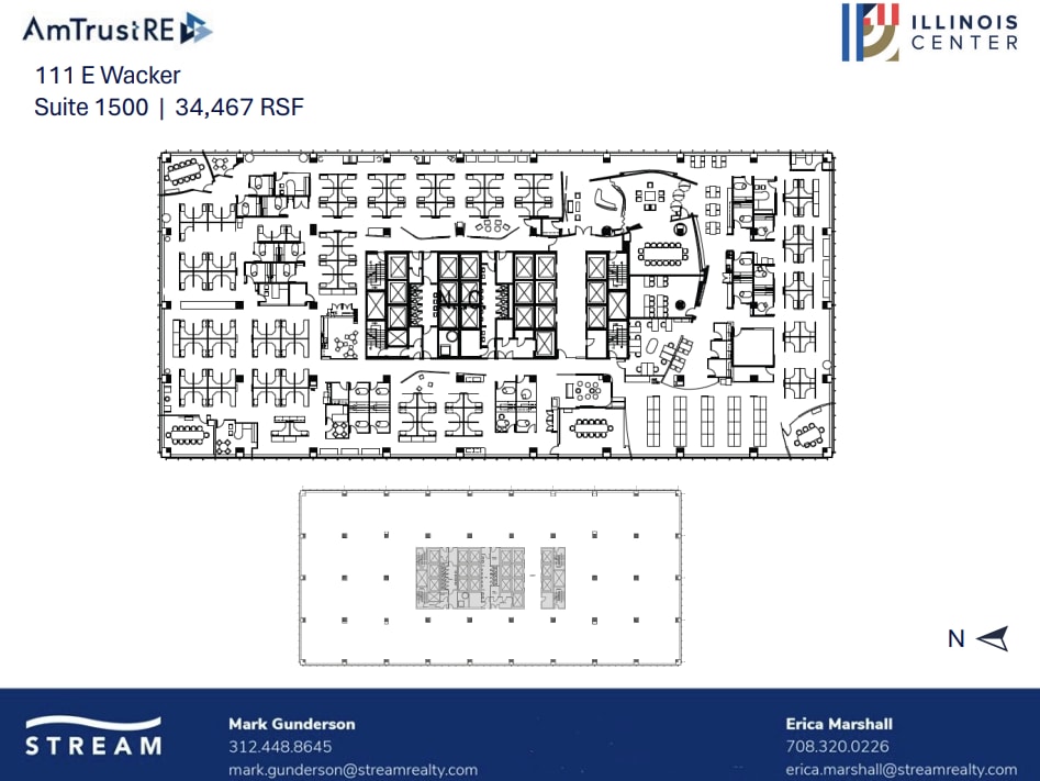 111 E Wacker Dr, Chicago, IL to rent Floor Plan- Image 1 of 1
