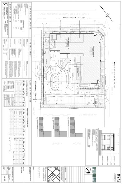 1893 Appleby Line, Burlington, ON for rent - Site Plan - Image 3 of 7