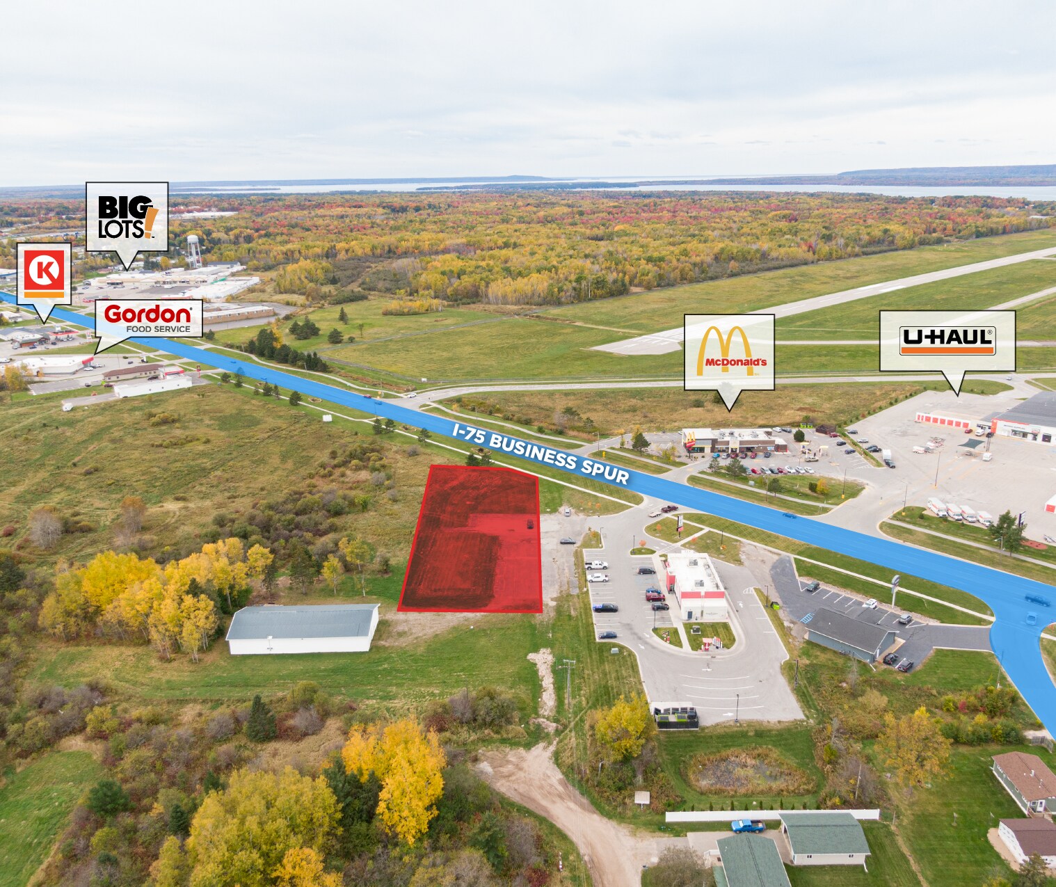2901 I 75 Business Spur, Sault Sainte Marie, MI for sale Aerial- Image 1 of 1