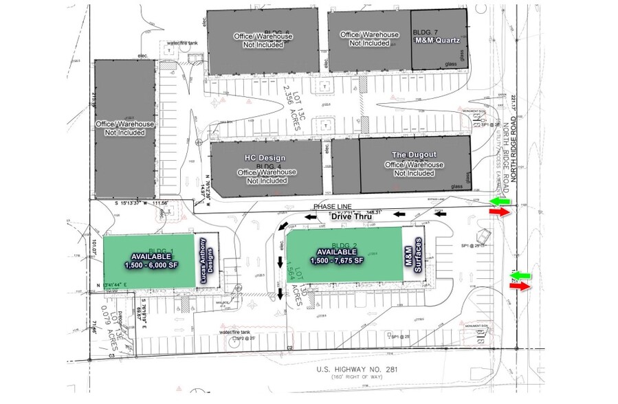 101 N Ridge Rd, Marble Falls, TX for rent - Site Plan - Image 2 of 10