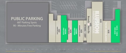 1412-1434 4th St, Santa Monica, CA to rent Site Plan- Image 2 of 3