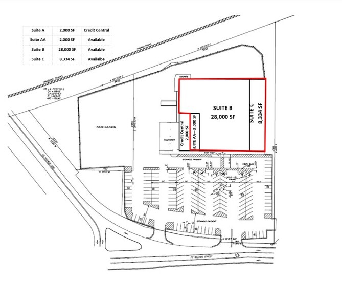 600 W Fort Williams St, Sylacauga, AL for rent - Site Plan - Image 2 of 3