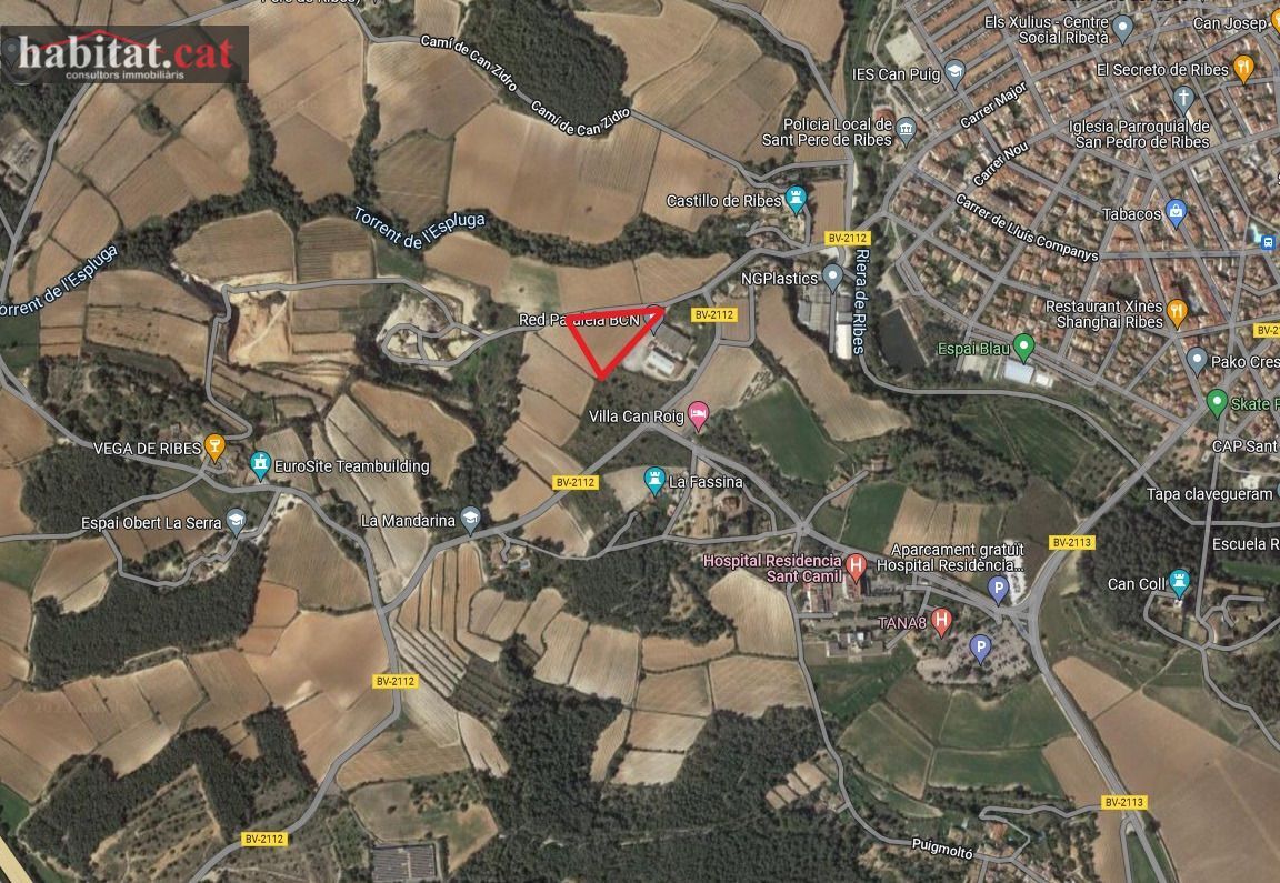 Land in Sant Pere de Ribes, Barcelona for sale Aerial- Image 1 of 6