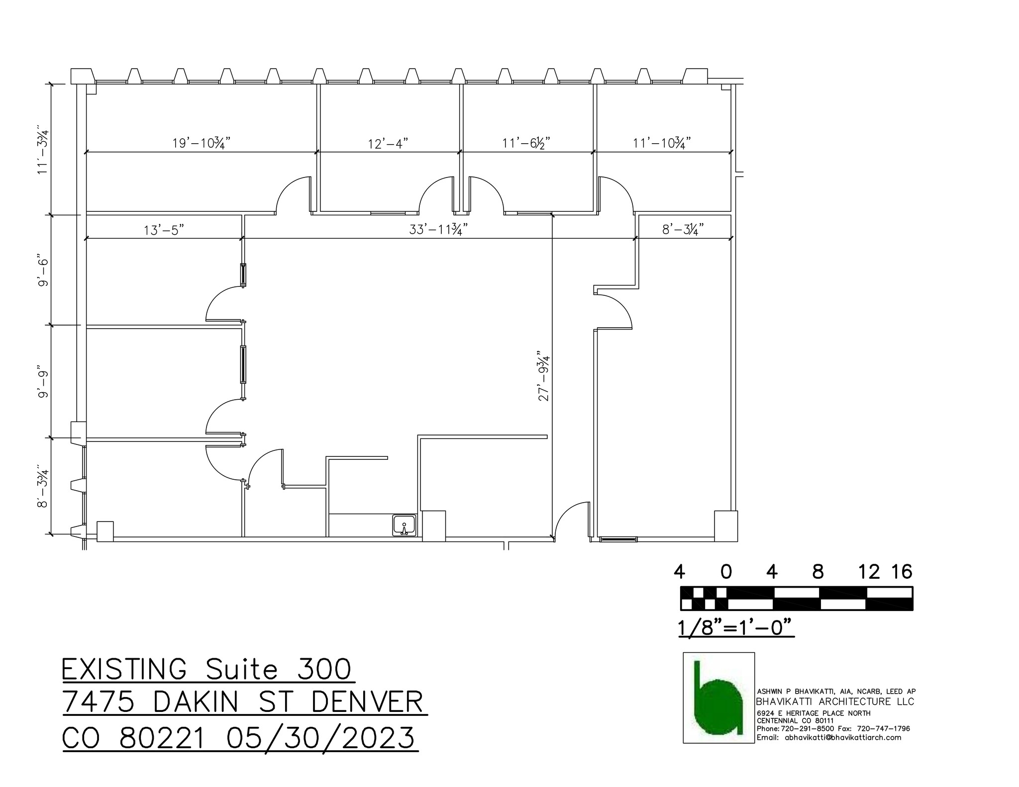 7475 Dakin St, Denver, CO for rent Site Plan- Image 1 of 1