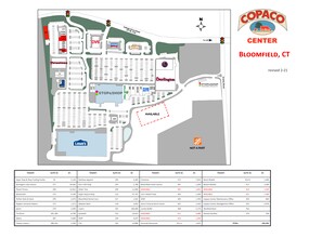 271-421 Cottage Grove Rd, Bloomfield, CT for rent Site Plan- Image 1 of 1